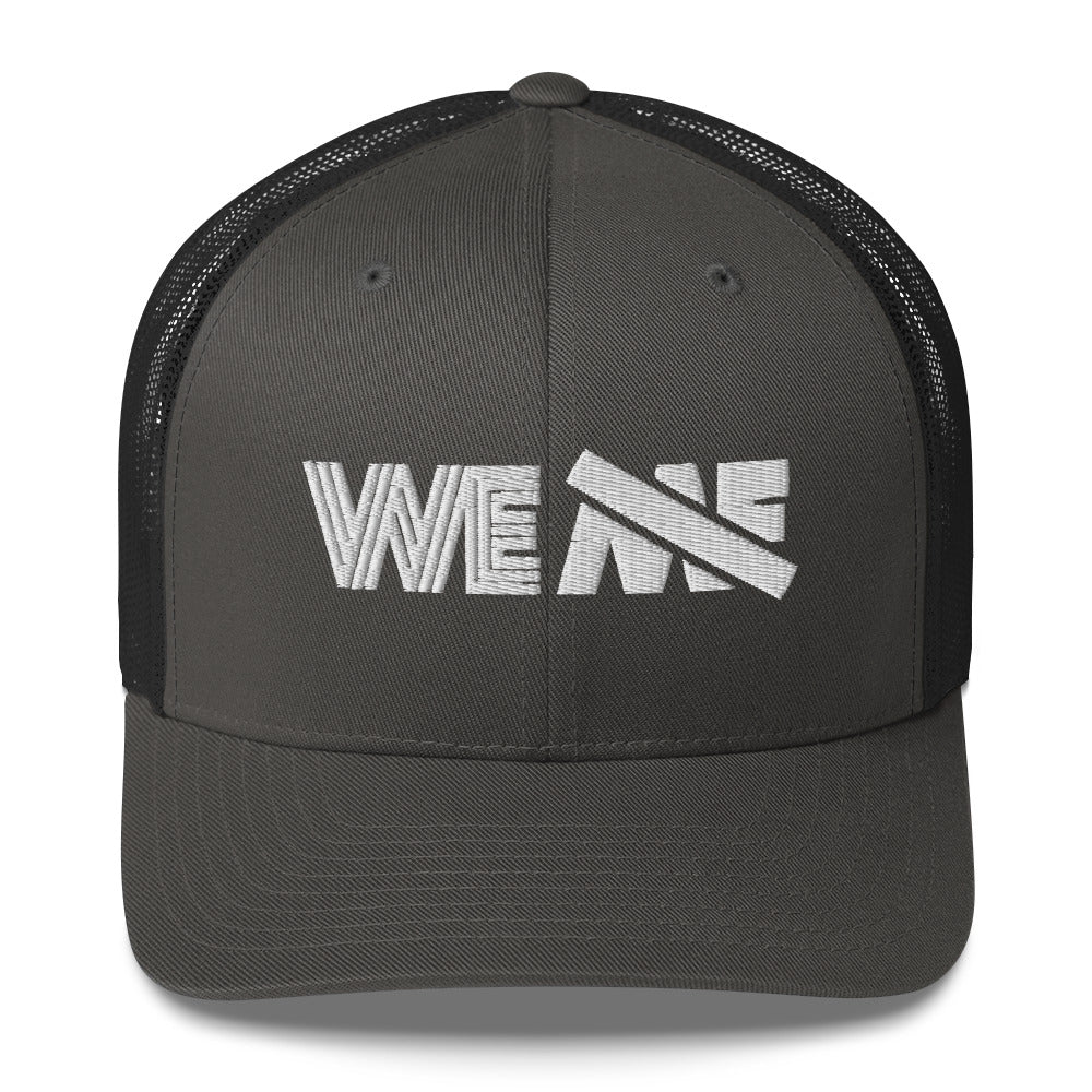 We Not Me trucker cap