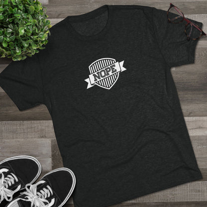 NOPE Badge - Tri-blend (Unisex)