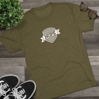 NOPE Badge - Tri-blend (Unisex)