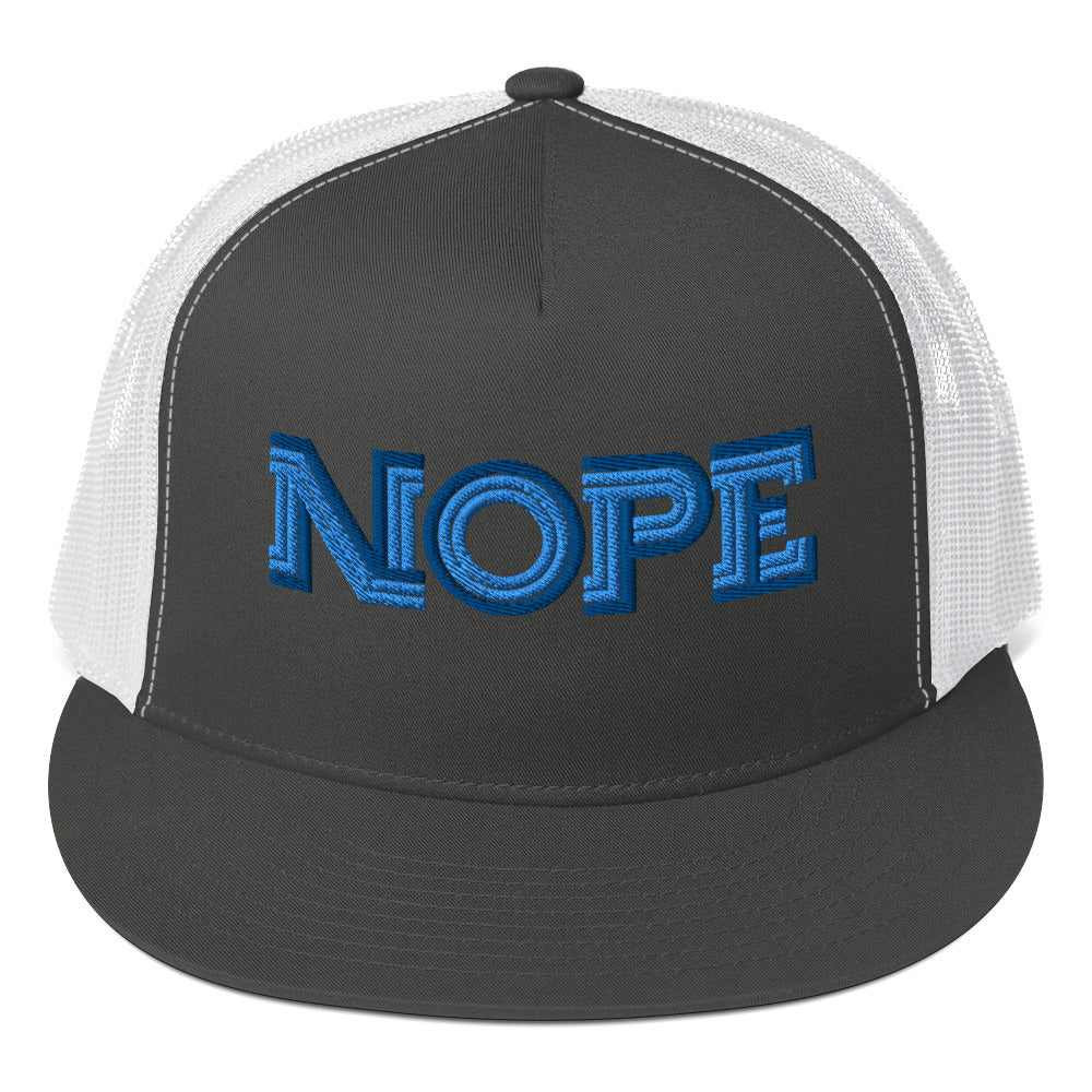 NOPE trucker cap