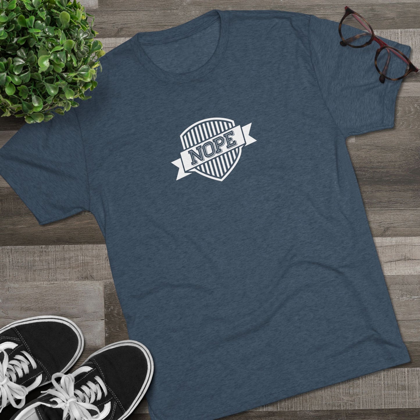 NOPE Badge - Tri-blend (Unisex)