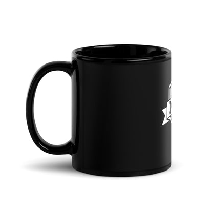 NOPE Badge mug (black)