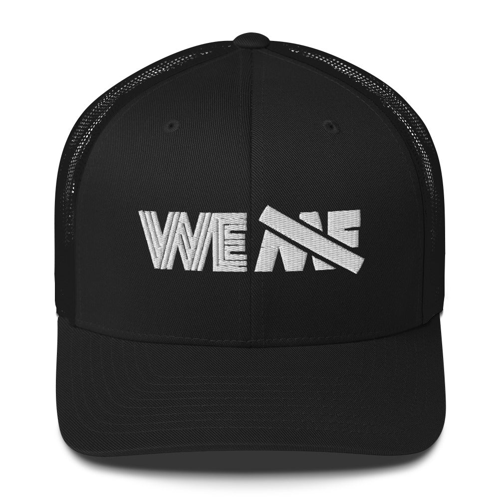 We Not Me trucker cap