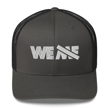 We Not Me trucker cap