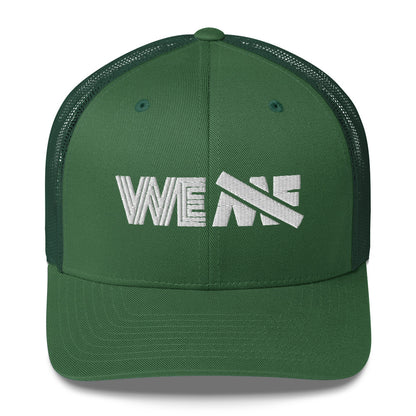 We Not Me trucker cap