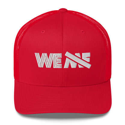 We Not Me trucker cap